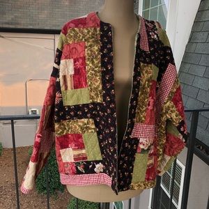 Handmade Vintage Quilted Jacket